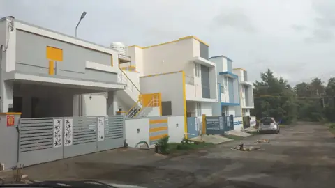 Completed homes at Kaviya Garden, Kovilpalayam, Pollachi
