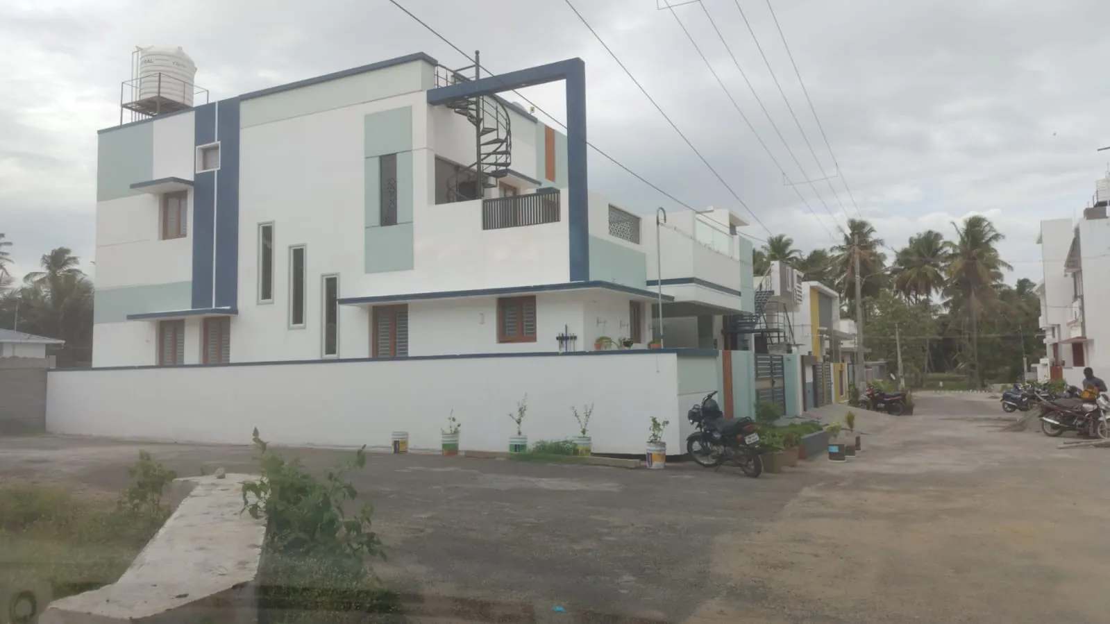 Completed independent houses at Shree Lakshmi Aandaal Nagar, Panikkampatti, Pollachi