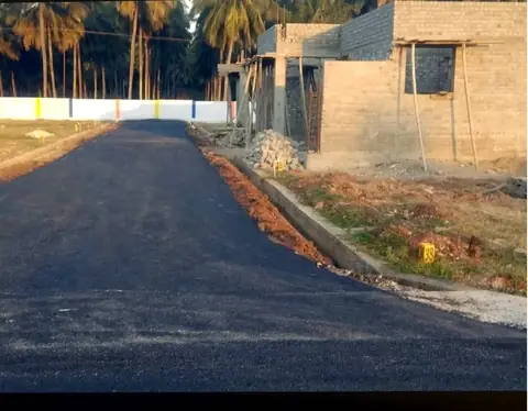 New blacktop internal road at Velavan Avenue, Vadugapalayam, Pollachi